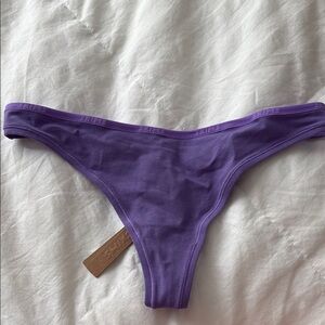 SKIMS cotton dipped thong